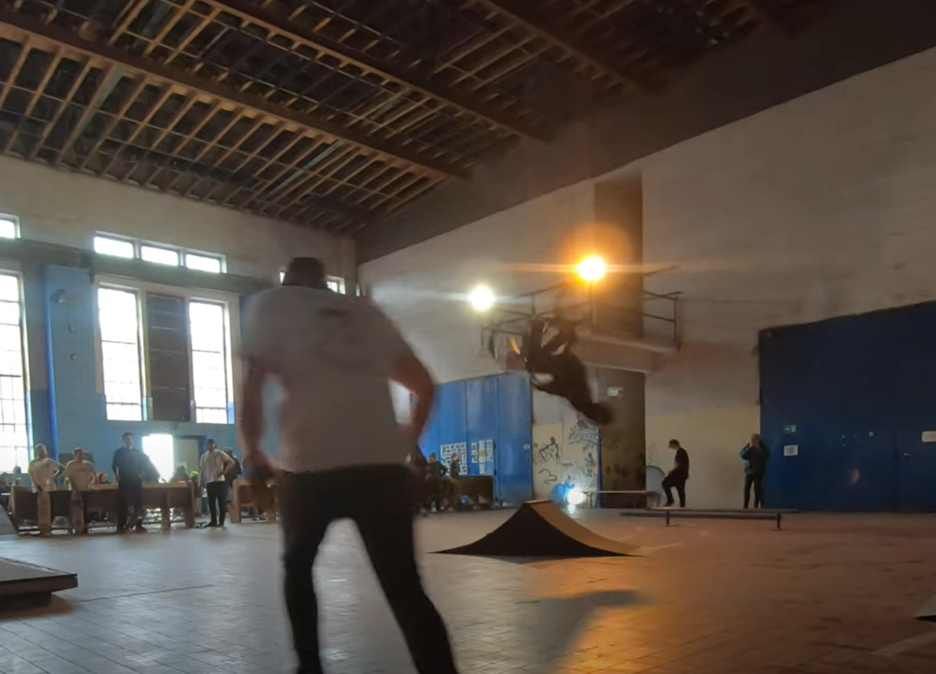 DZA Trick Galerie: Matthias Dettki mit nem Backflip