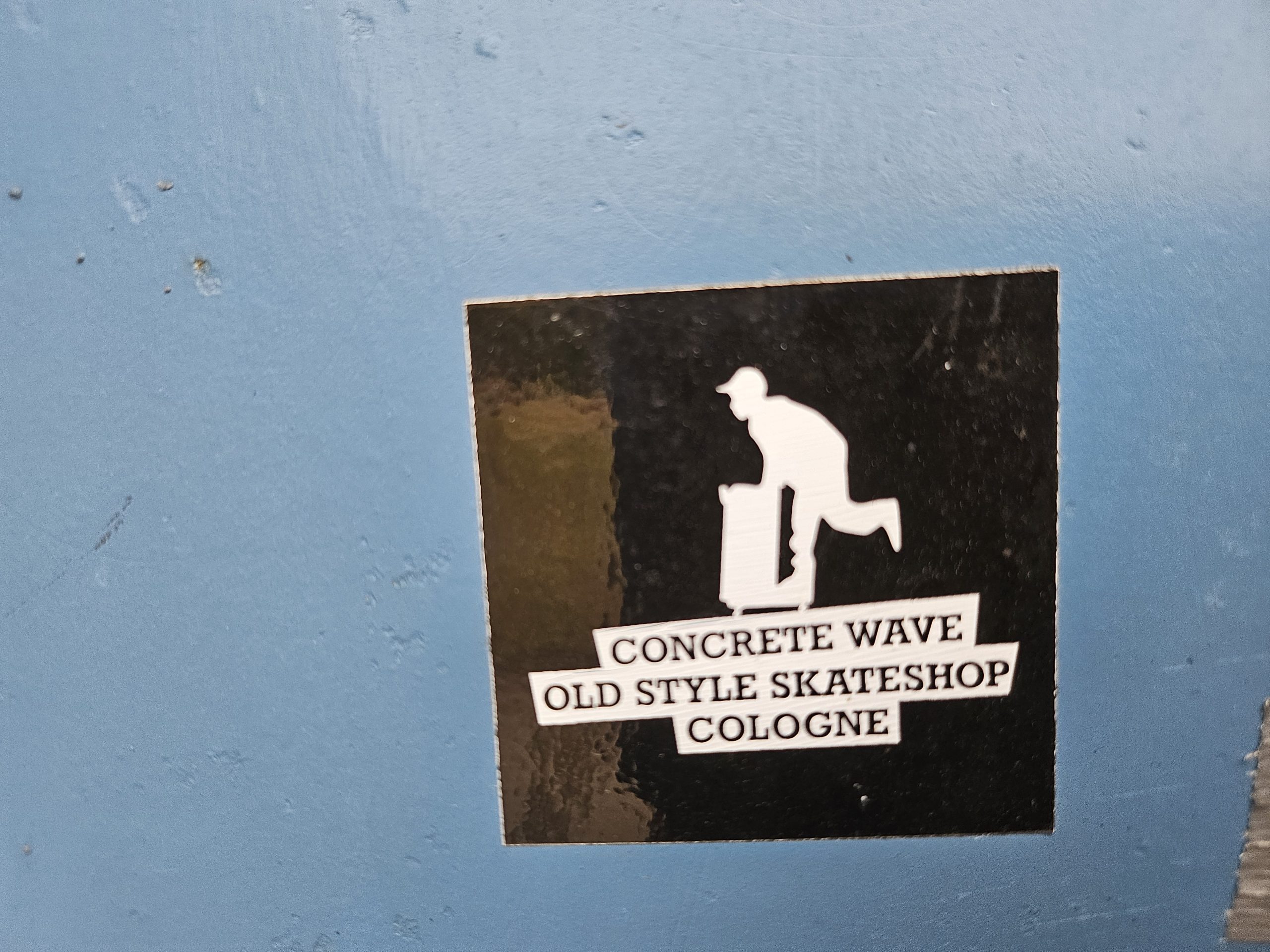 Aufkleber: Concrete Wave Old Style Skateshop